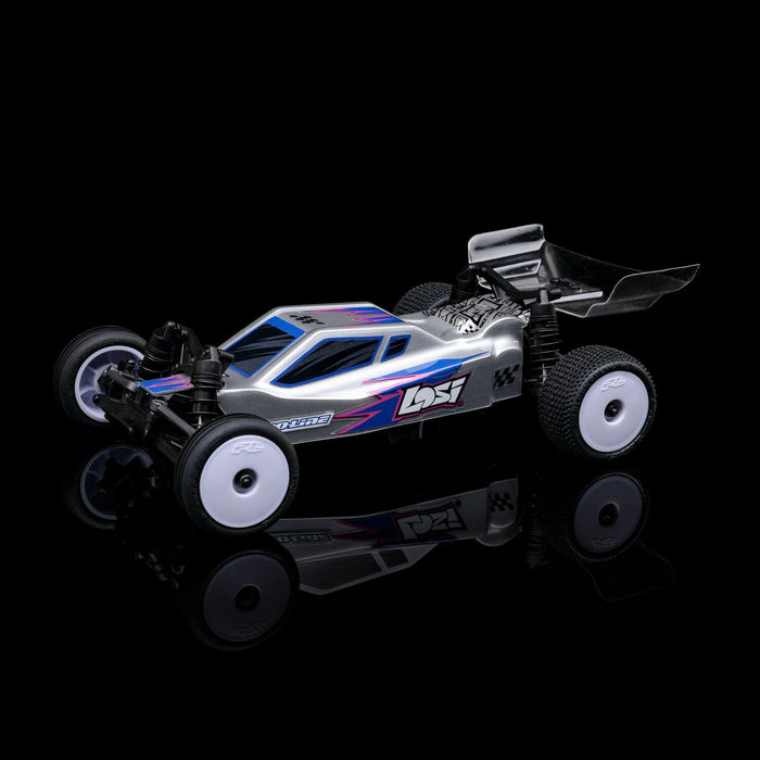 1/24 Micro-B 2WD Buggy RTR, Silver