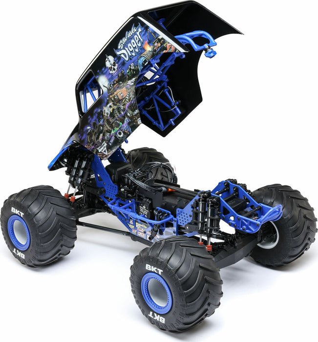 1/8 LMT 2.0 Son-Uva Digger 4X4 Solid Axle Brushless Monster Truck RTR, Blue