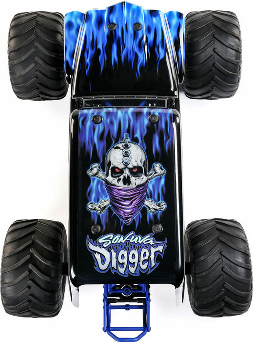 1/8 LMT 2.0 Son-Uva Digger 4X4 Solid Axle Brushless Monster Truck RTR, Blue