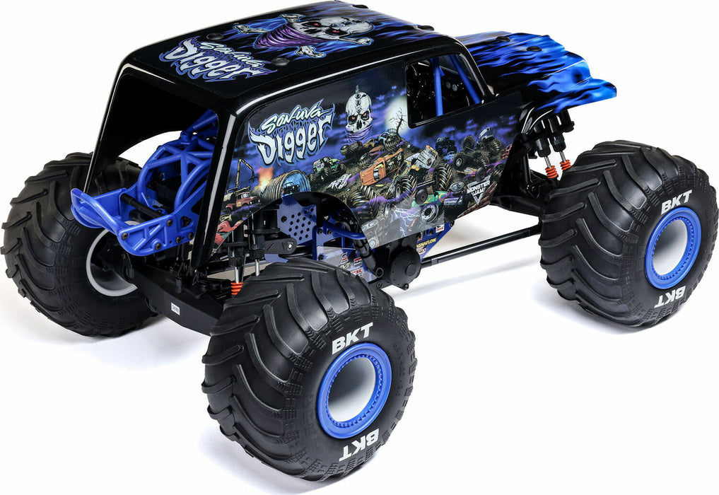 1/8 LMT 2.0 Son-Uva Digger 4X4 Solid Axle Brushless Monster Truck RTR, Blue