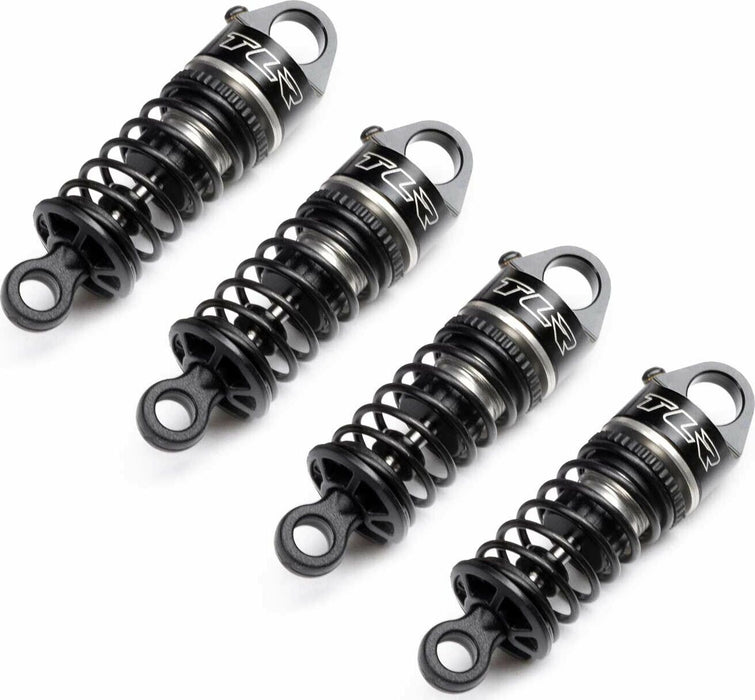 Aluminum Shock Set, On-Road, Assembled (4): GROM