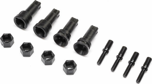 Wheel Axle & Hex Set: NASCAR