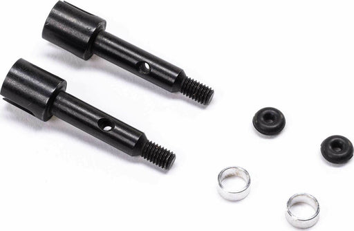 Rear Axles & Bearing Spacers: Mini Drag Car