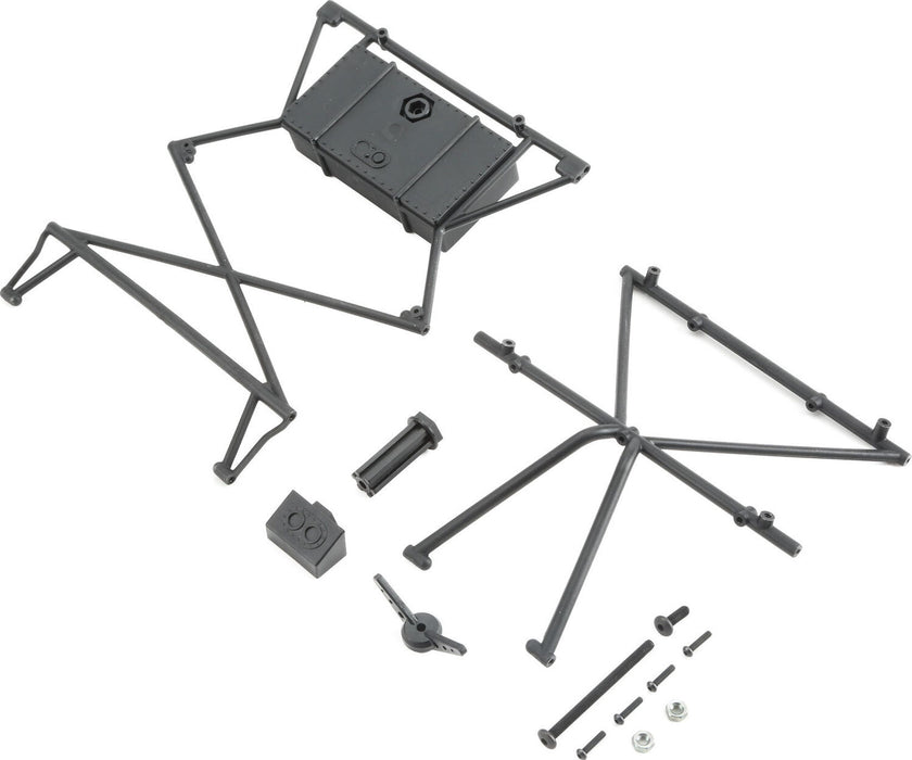 Top Bar X-Bar Cover and Tire Mount: Baja Rey