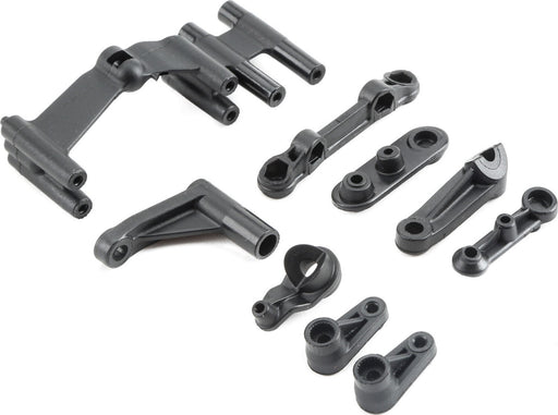 Servo Mount, Steering Servo Set Plastic: Baja Rey