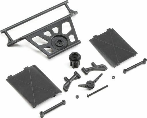 Cage Rear/Tower Supports/Mud Guards: Super Rock Rey