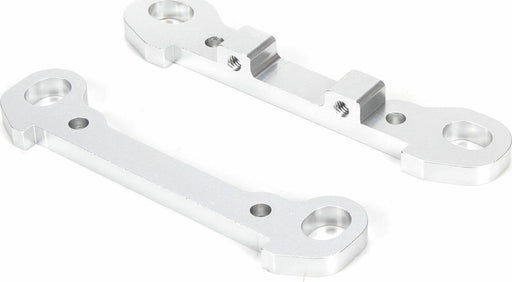 Rear Hinge Pin Braces, Aluminum, Silver (2): MTXL