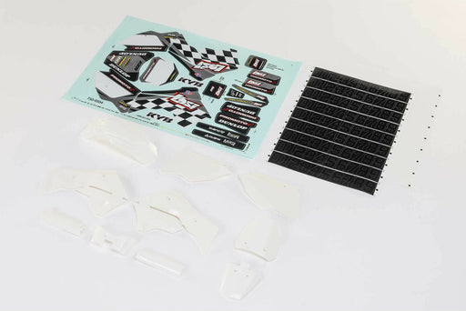 White Plastics with Wraps: Promoto-MX
