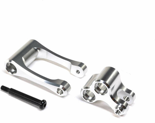 Aluminum Knuckle & Pull Rod, Silver: Promoto-MX