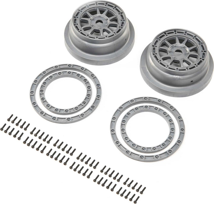 Beadlock Wheel and Ring Set (2): SBR 2.0