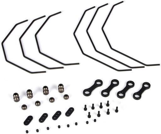 Sway Bar Set and Hardware (3 Each Front and Rear): 5IVE-T, MINI WRC