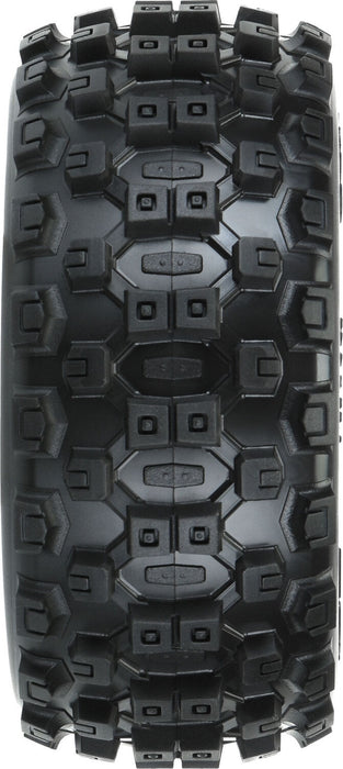 1/10 Badlands MX M2 Fr/Rr 2.2"/3.0" SC Mounted 12mm Blk Raid (2)