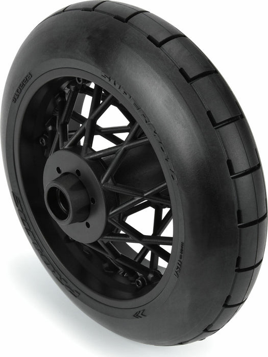 1/4 Supermoto S3 Motorcycle Rear Tire MTD Black (1): PROMOTO-MX
