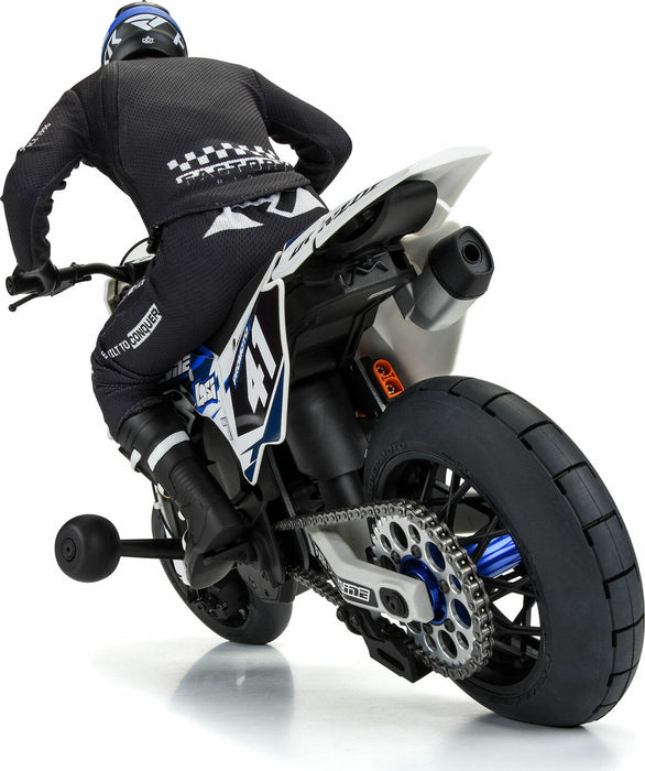 1/4 Supermoto S3 Motorcycle Rear Tire MTD Black (1): PROMOTO-MX