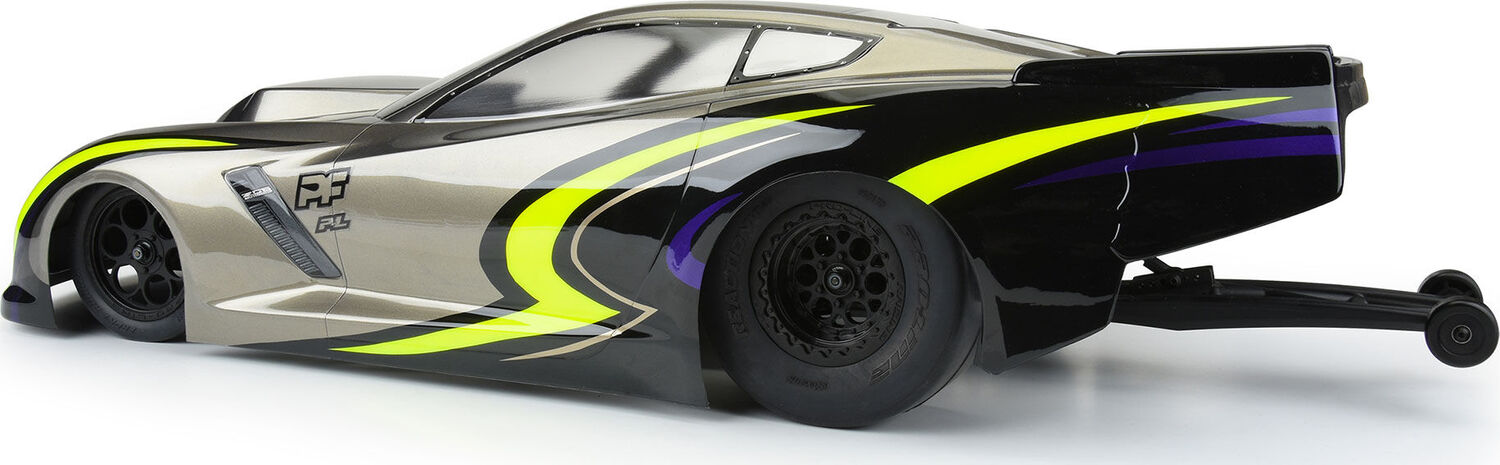 1/10 Showtime Front Runner Front 2.2"/2.7" 12mm Drag Wheels (2) Black