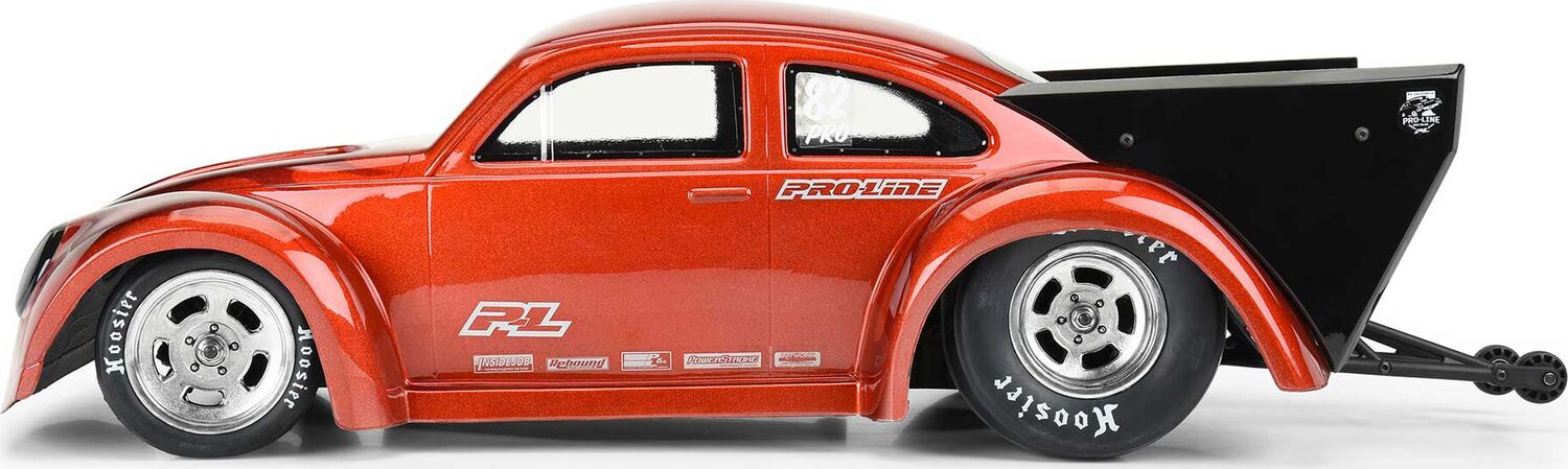 1/10 Volkswagen Drag Bug Clear Body: Drag Car