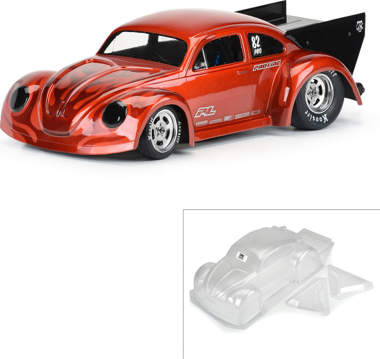 1/10 Volkswagen Drag Bug Clear Body: Drag Car