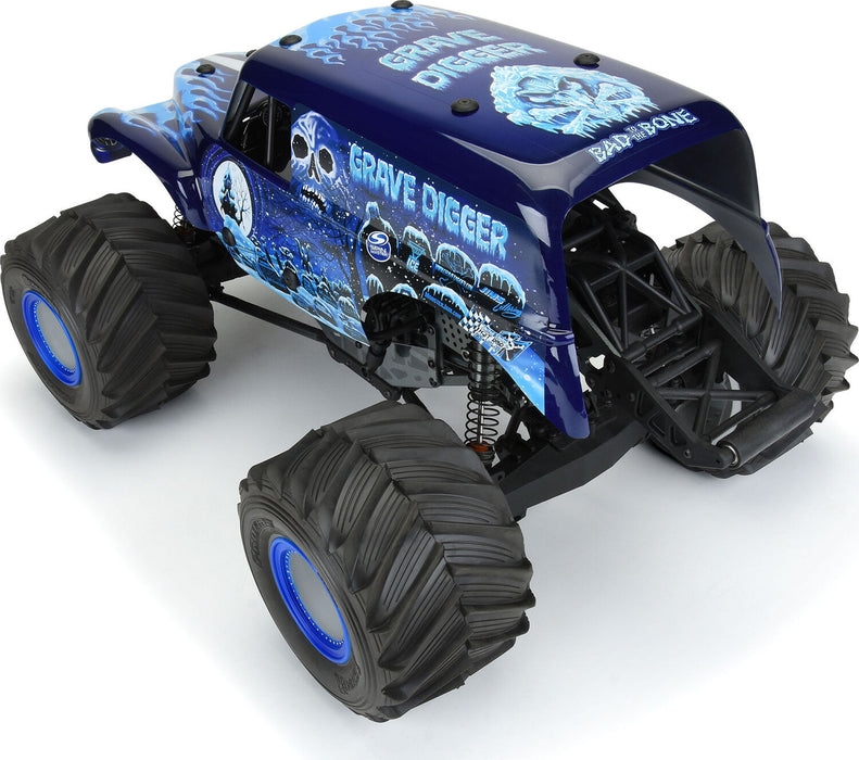 1/10 Grave Digger Ice (Blue) Painted Body Set: LMT