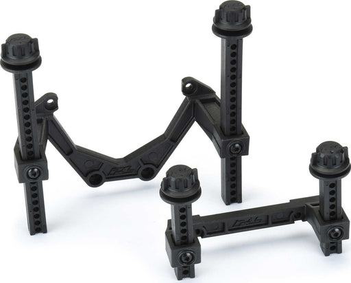 1/10 Extended Front/Rear Body Mounts: Rustler 4x4