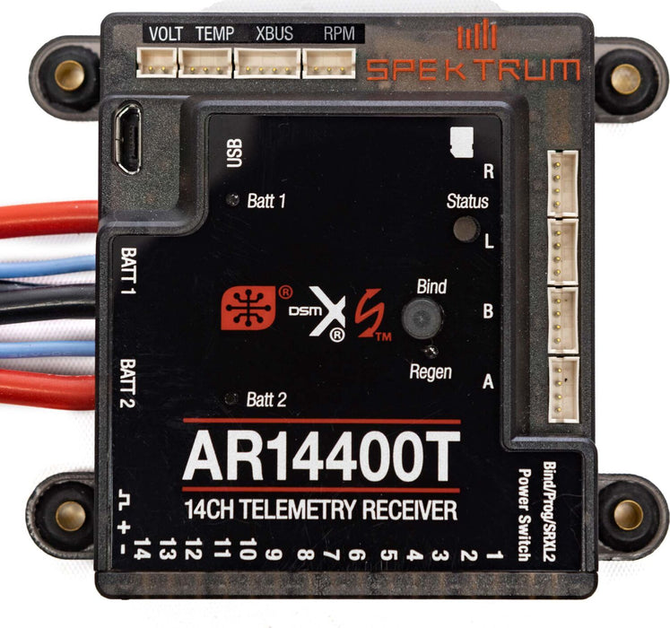 AR14400T 14 Channel PowerSafe Telemetry Receiver