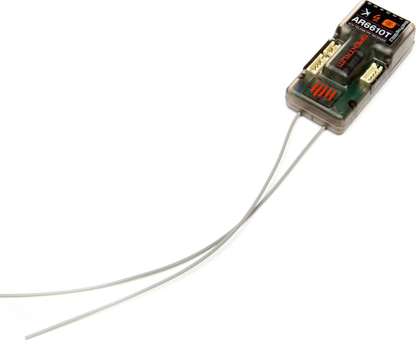 AR6610T DSMX 6-Channel Telemetry Receiver