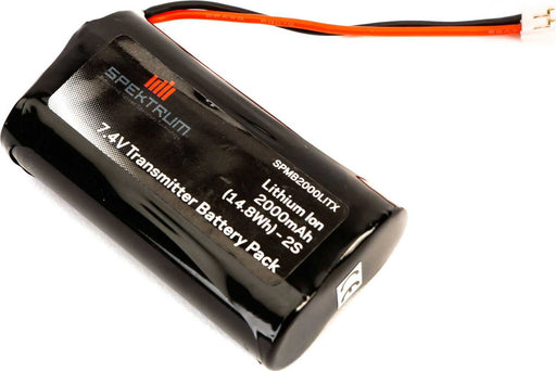 7.4V 2000mAh 2S Li-Ion Transmitter Battery