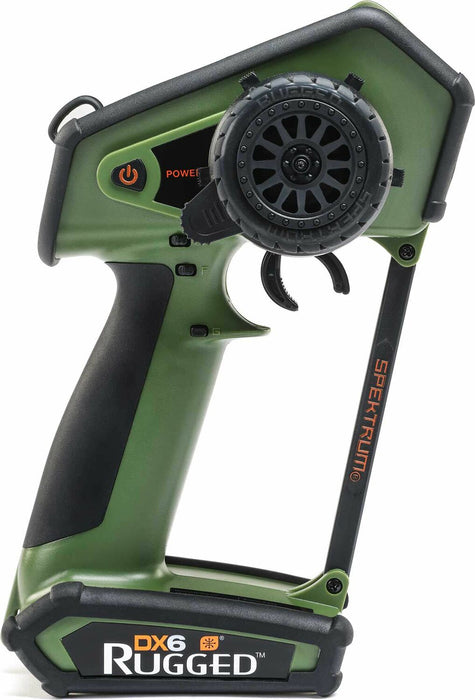 DX6 Rugged 6-Channel DSMR Transmitter Only, Green