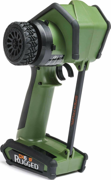 DX6 Rugged 6-Channel DSMR Transmitter Only, Green