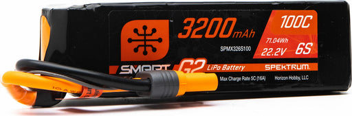 22.2V 3200mAh 6S 100C Smart G2 LiPo Battery: IC5