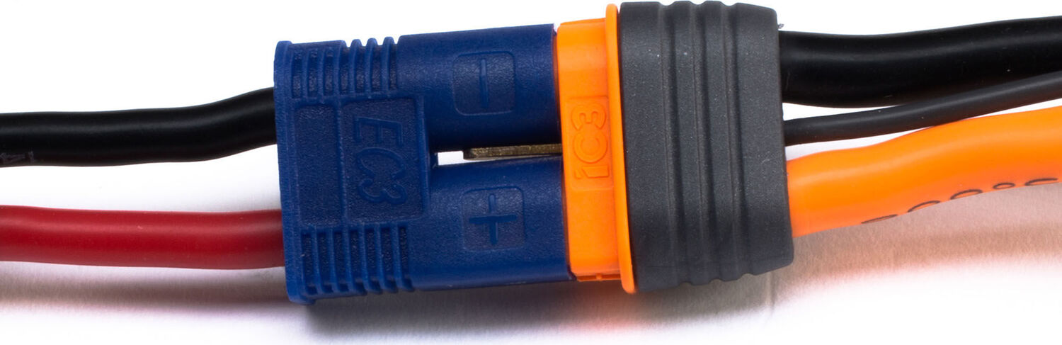 7.4V 5000mAh 2S 30C Smart LiPo Hardcase Battery: IC3