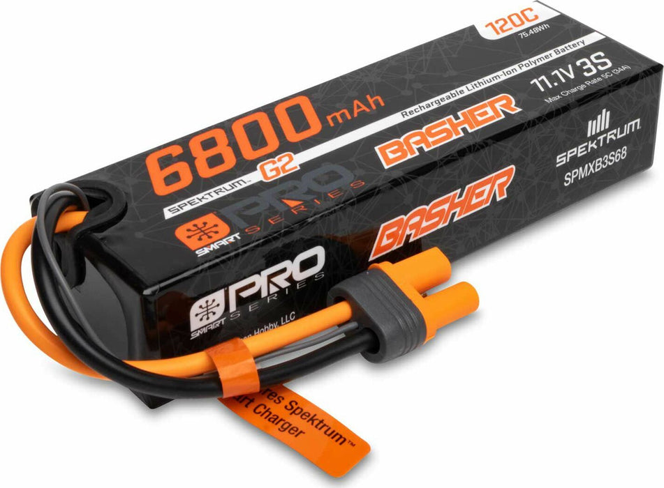 11.1V 6800mAh 3S 120C Smart G2 Pro Basher LiPo: IC5