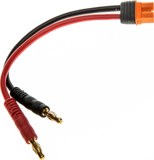 Adapter: IC3 Battery / 4mm Male Bullets with 6" Wires, 13 AWG