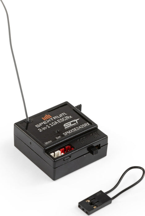 10 Amp Brushed 2-in-1 ESC / SLT Receiver Combo