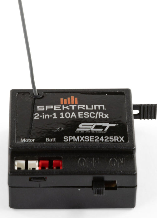 10 Amp Brushed 2-in-1 ESC / SLT Receiver Combo