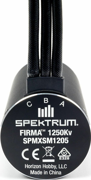 Firma 1250Kv Brushless Motor, 6.5mm Bullet, 8mm Shaft