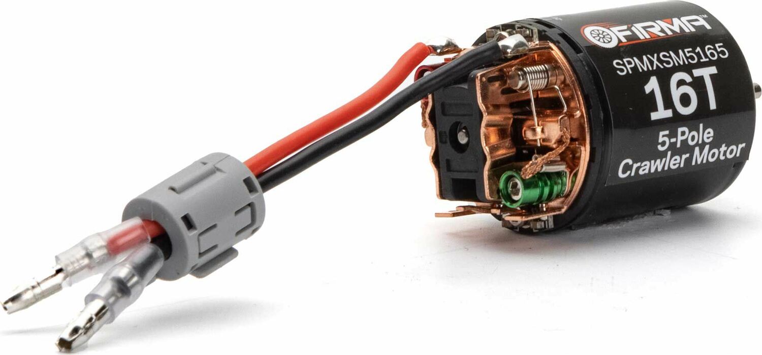 Firma 16T Rebuildable 5-Pole Brushed Crawler Motor
