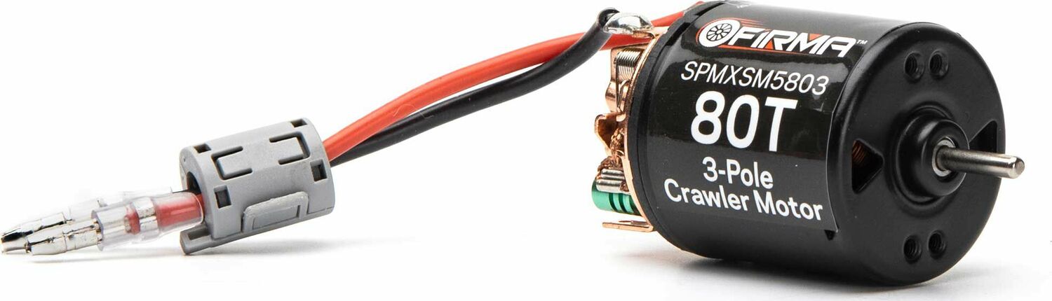 Firma 80T Rebuildable 3-Pole Brushed Crawler Motor