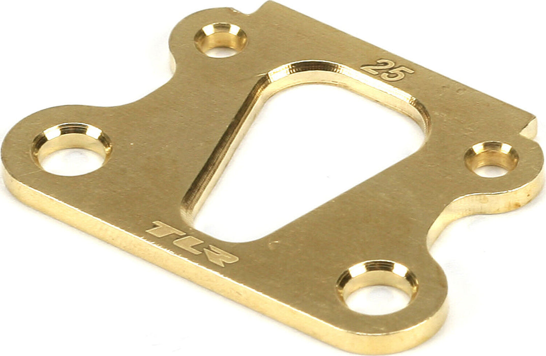 Brass Kick Angle Shim, 25 Deg: 22