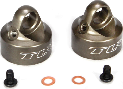 Bleeder Shock Caps Alum (2): 22/22T/22-4