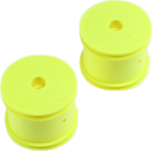 1/10 Front/Rear Stadium Truck 2.2 Wheels, 12mm Hex, Yellow (2): 22T
