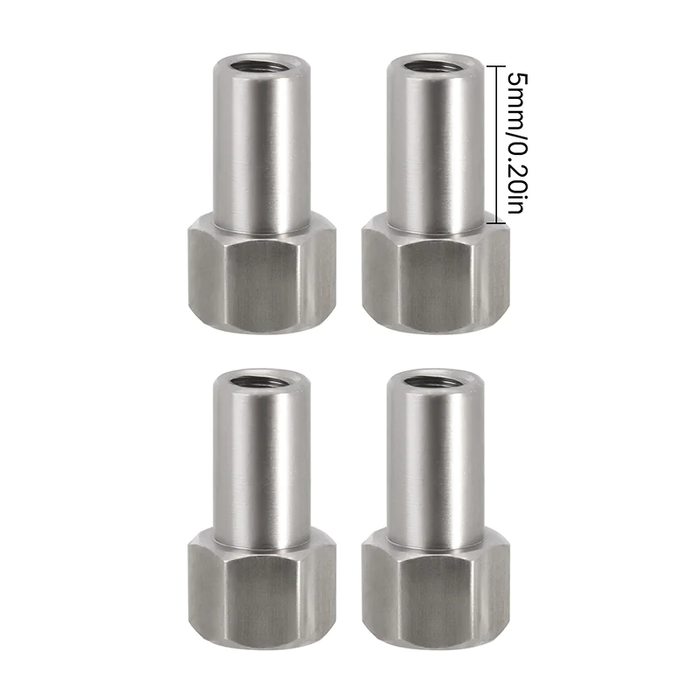 4PCS 5mm M2 Long Nuts For 1/24 SCX24 AX24