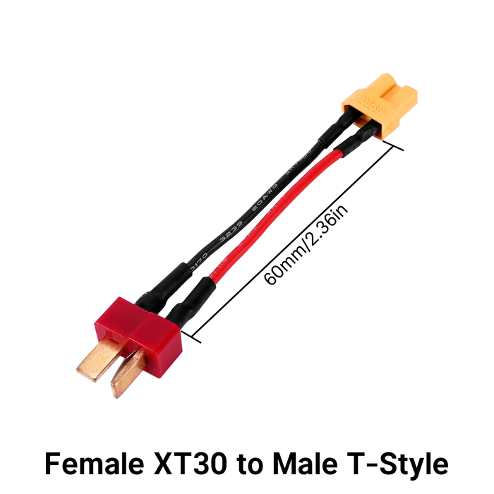 Female XT30 to Male Deans