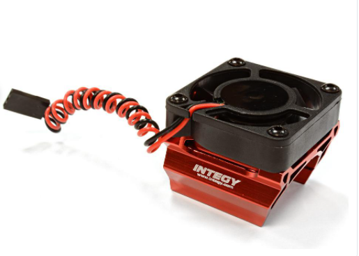 High Speed Cooling Fan+Heatsink Mount for 28mm O.D. Motor