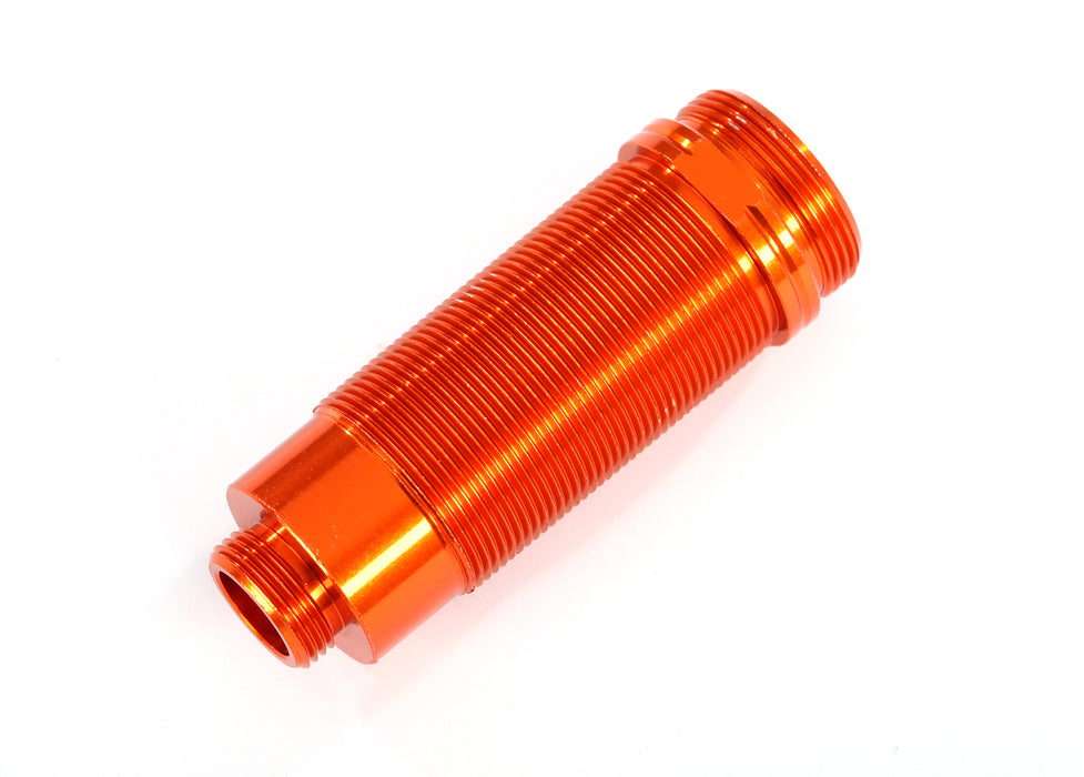 Body, GTR xx-long shock, aluminum (orange-anodized) (PTFE-coated bodies) (1)
