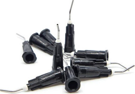 Curved Steel Glue Tips - Medium - Thick Glue