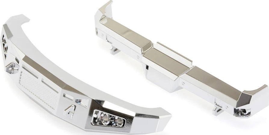 KAOS Silver Chrome Bumper Set (F/R for F250 or F450)