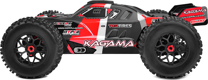 Kagama XP 6S Monster Truck, RTR Version, Red
