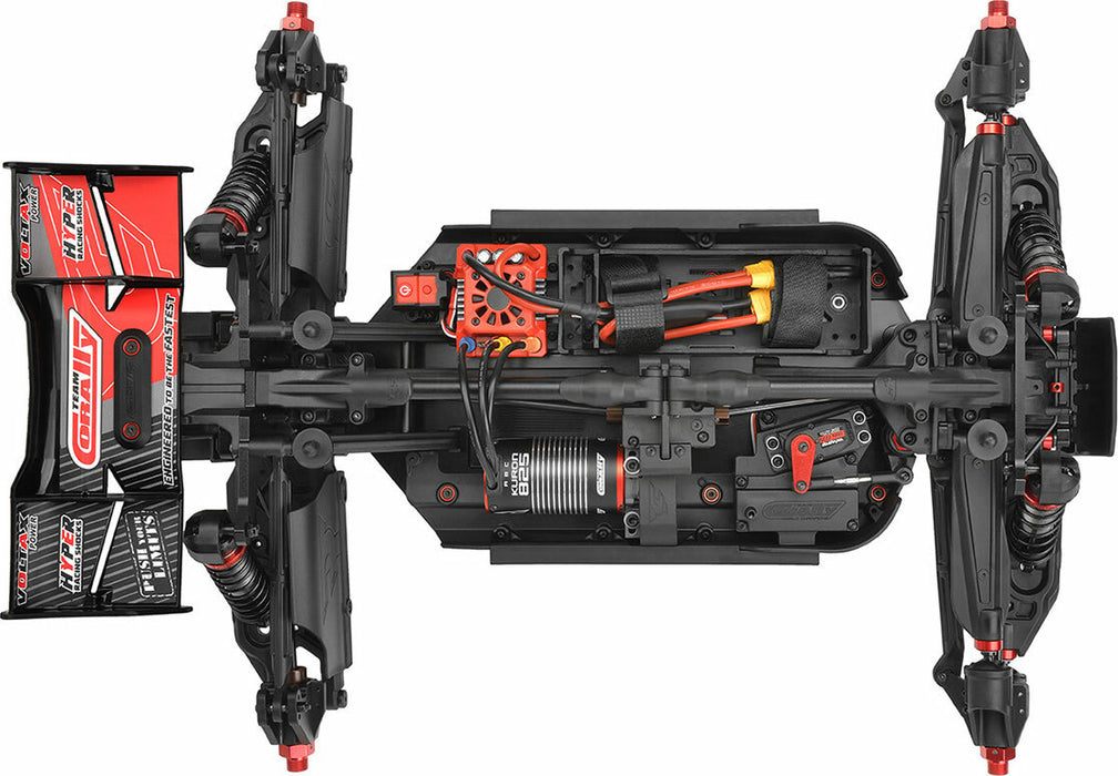 Kagama XP 6S Monster Truck, RTR Version, Red