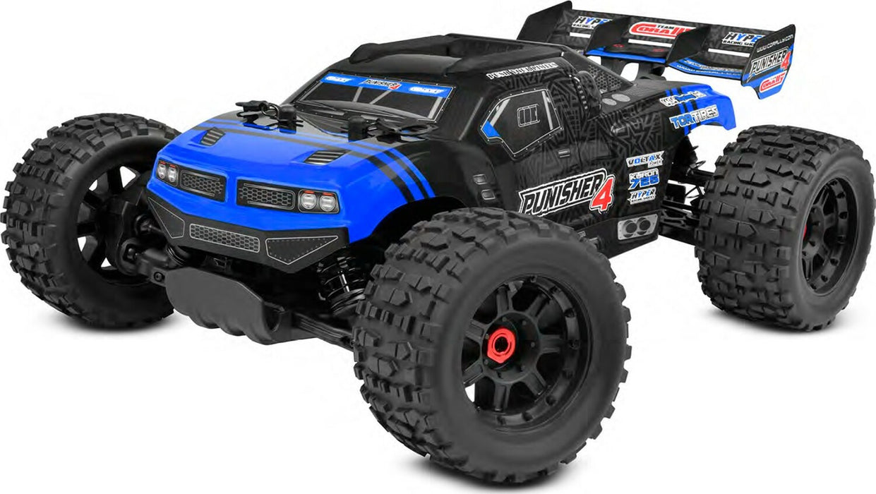 Punisher 4S Monster Truck RTR Version, Blue