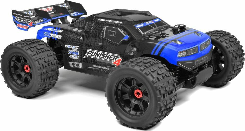 Punisher 4S Monster Truck RTR Version, Blue